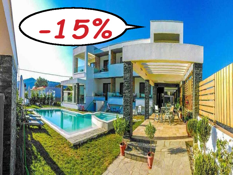 Aelia Luxury apartmani sa bazenom Stavros